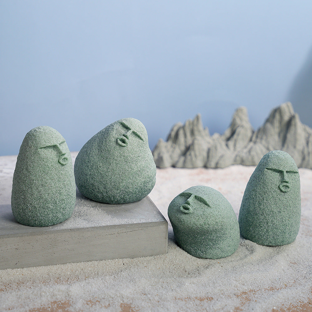 Blue sandstone ornament