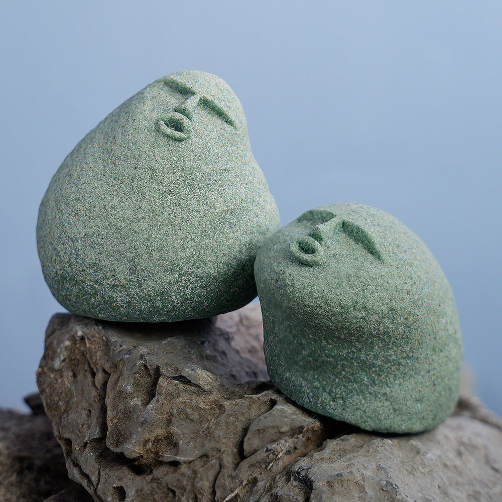 Blue sandstone ornament