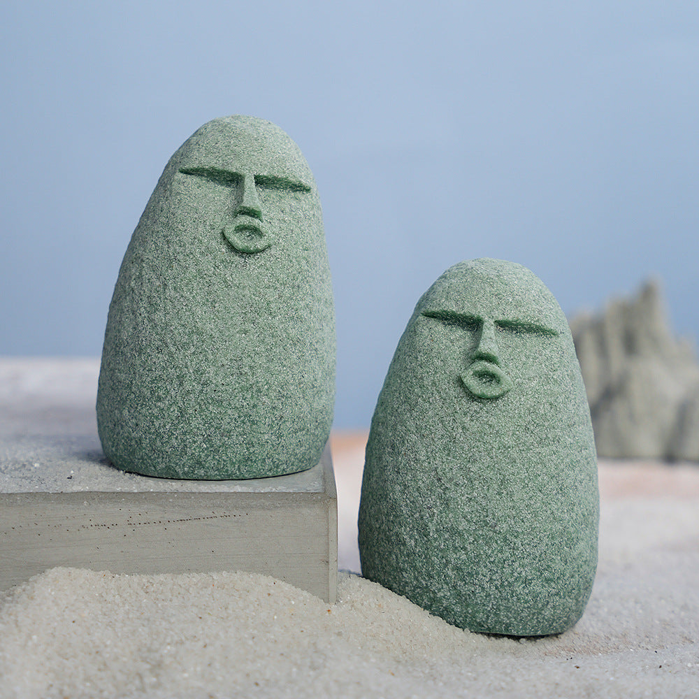 Blue sandstone ornament